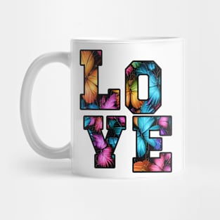 Butterfly Love Burst Mug